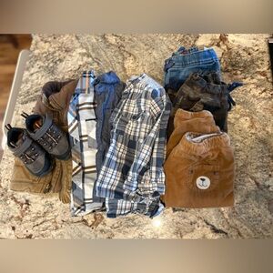 Boys fall capsule wardrobe 12 months-2t